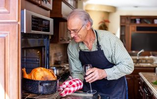 Top range features for holiday cooking