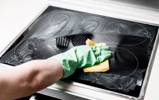 How to Clean a Shiny Black Glass Stovetop